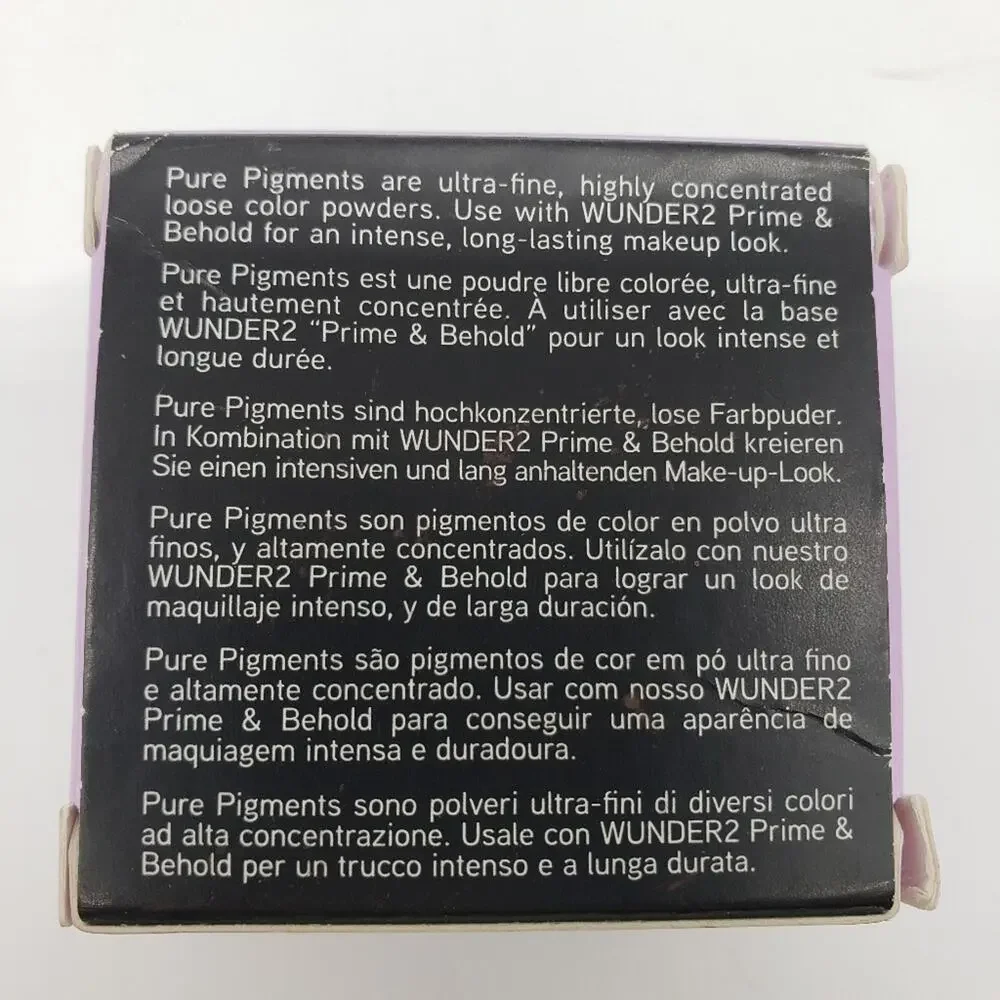 Wunder 2 Pure Pigments Ultra Fine Loose Color Powder for Eye Makeup